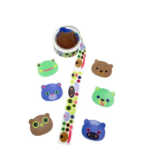 Animal Face Stickers