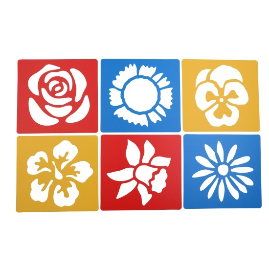 Flower Stencils (6)
