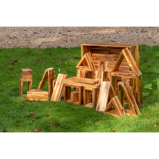 Wooden Building Blocks Giant Product available online only