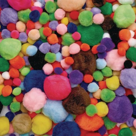 Colorations Bag of Pom-Poms 450G