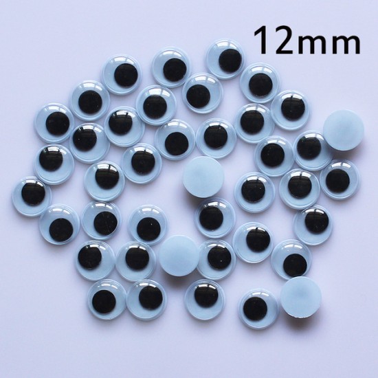 Wiggly Eyes 12mm Pack Of 200
