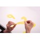 SiliShapes® Trace Numbers Yellow