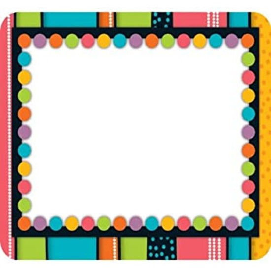 Name Tags - Stylin` Stripes