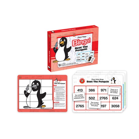 Beat The Penguin (Place Value Bingo)