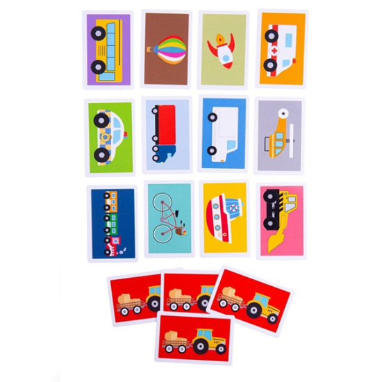 Transport Snap Card Game
