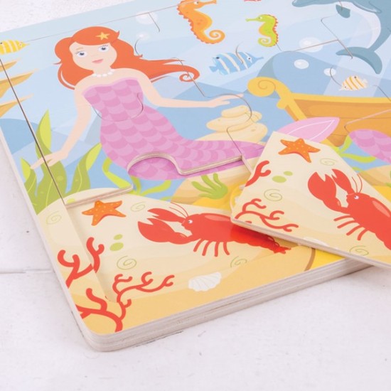 Tray Puzzle Mermaid