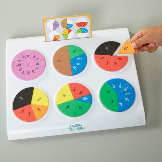 Fraction Pie Puzzle