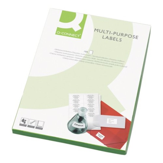 Multi-Purpose Copier Labels 100 Sheets per Box