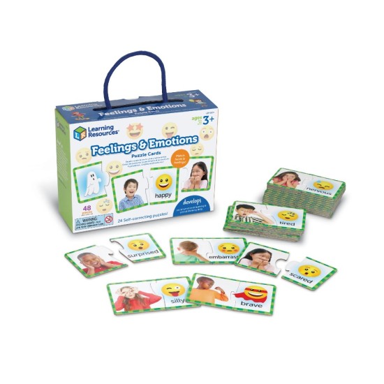 Feelings & Emotions Puzzle Cards