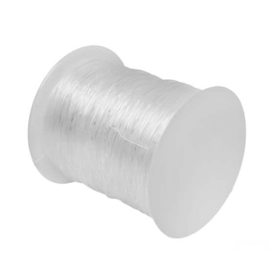 Clear Elastic Cord 50m