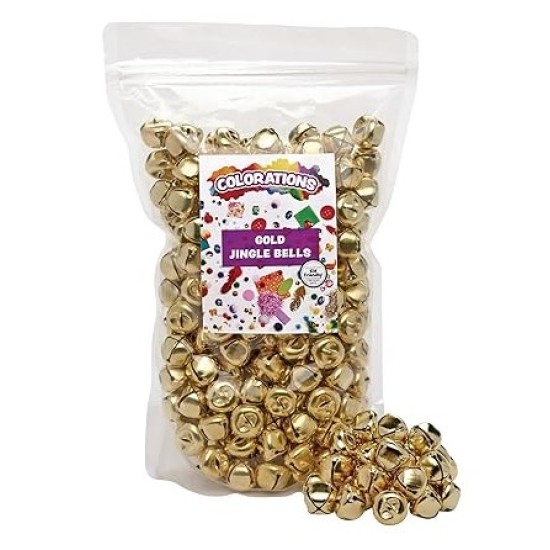 Gold Jingle Bells 150 pack