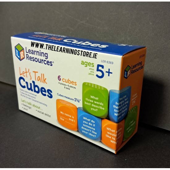 Learning Resources Let's Talk Cubes