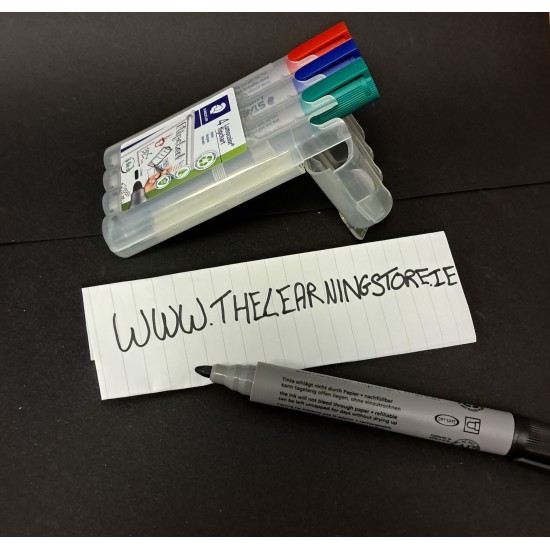 Permanent Marker pack of 4 Lumocolor No Bleed Ink