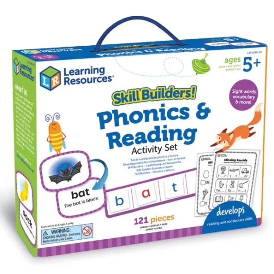 Skill Builders: Phonics & Reading Activity Set