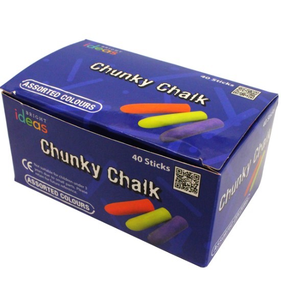 Chunky Chalk 40s Assorted Colours