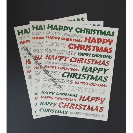 Festive Christmas Stickers