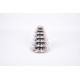 Sensory Reflective Silver Buttons