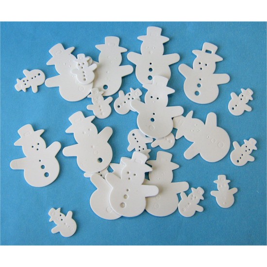 Foam Snowman Pk 64