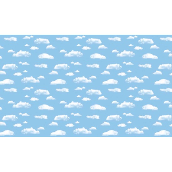 Fadeless Backing Paper Roll Clouds
