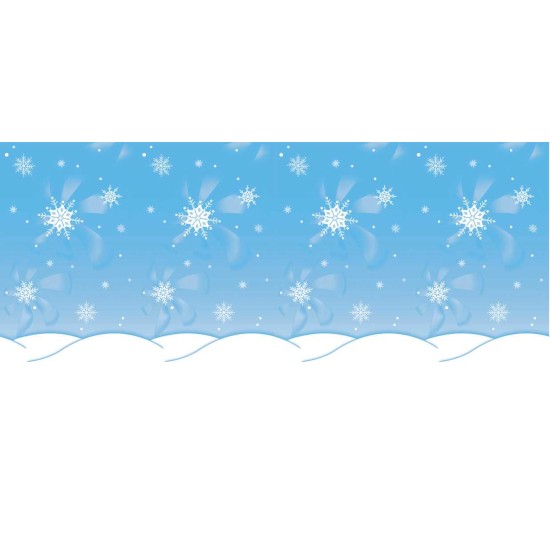 Fadeless Backing Paper Roll Winter Time