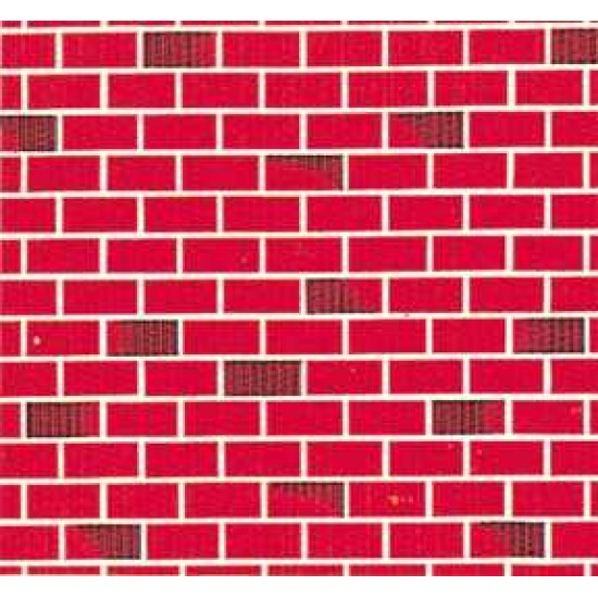 Fadeless Roll Backing Paper Tu-Tone Brick