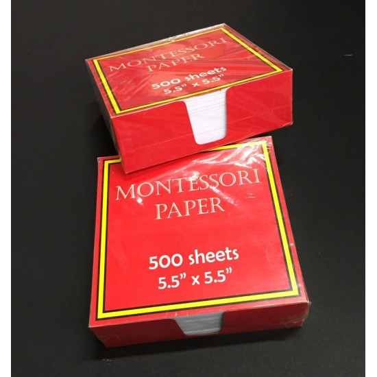 Montessori Paper